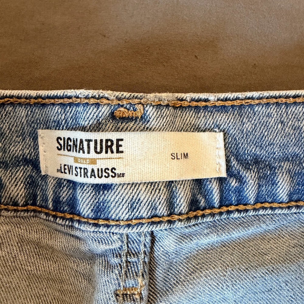 Levi's Signature Skinny Jeans - Light Blue